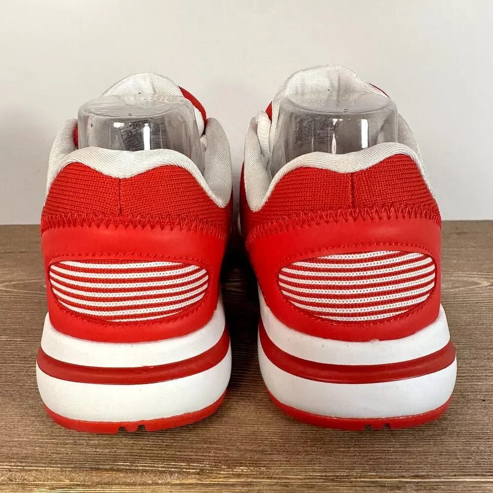 Ope Toz Open Toe‎ Sneaker Red Womens SZ 8.5 Athleisure Streetwear Y2K Sporty